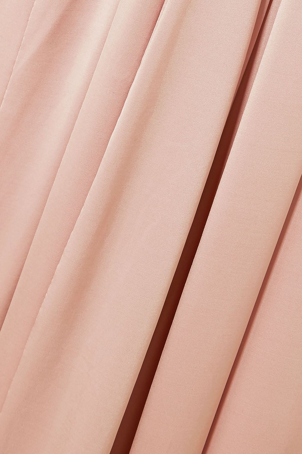 CO Gathered stretch-sateen maxi dress
