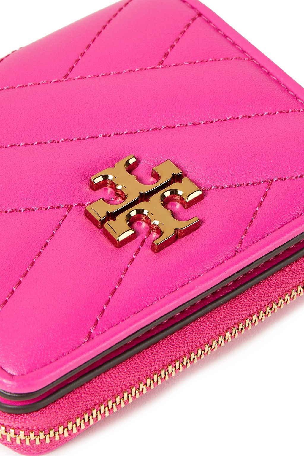 TORY BURCH Kira quilted leather wallet