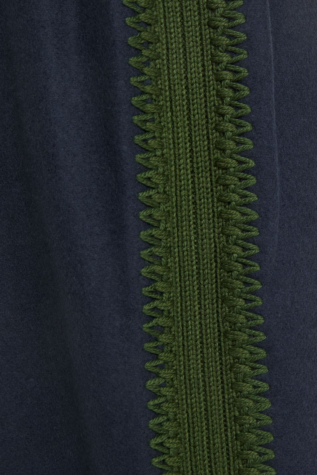 M MISSONI Embroidered wool-blend tapered pants