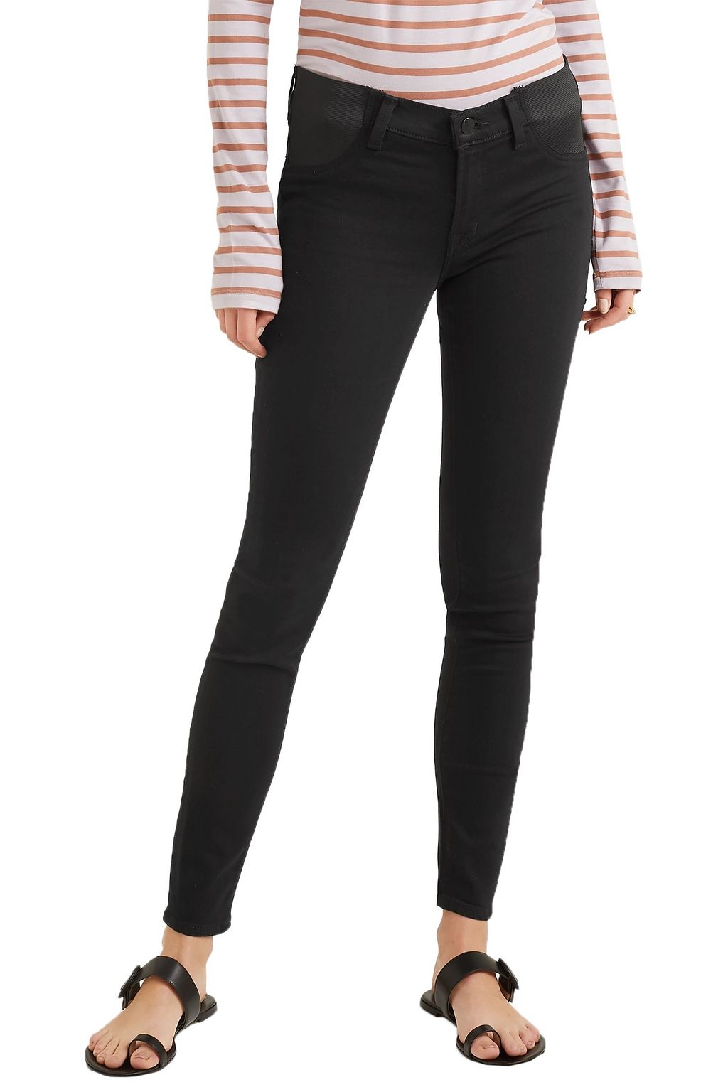 J BRAND Mama J mid-rise skinny maternity jeans