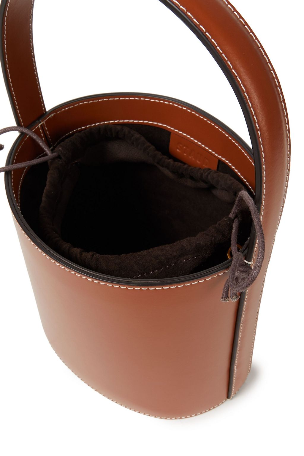 STAUD Leather bucket bag