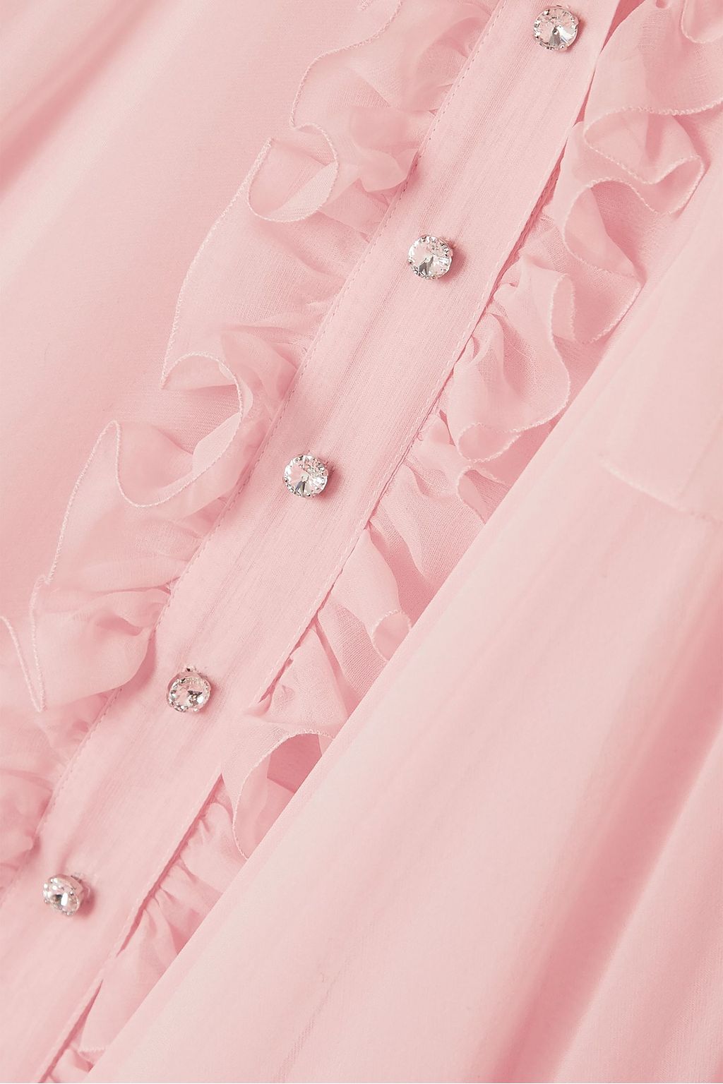 DOLCE&GABBANA Feather-embellished silk-chiffon cape