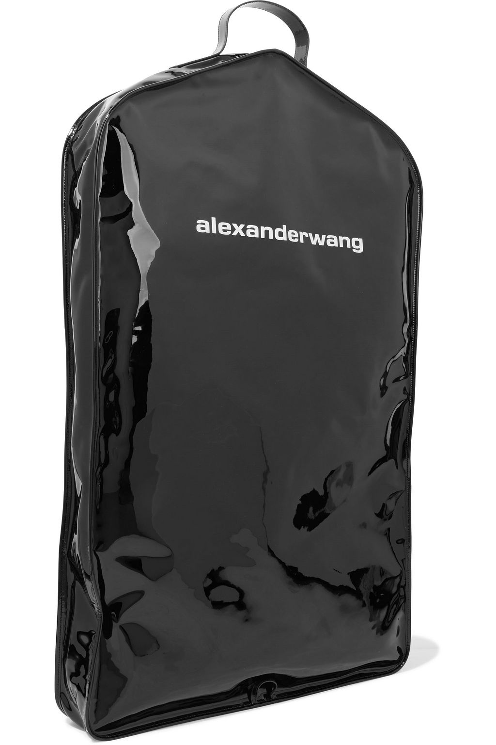 ALEXANDER WANG Printed patent-leather garment bag