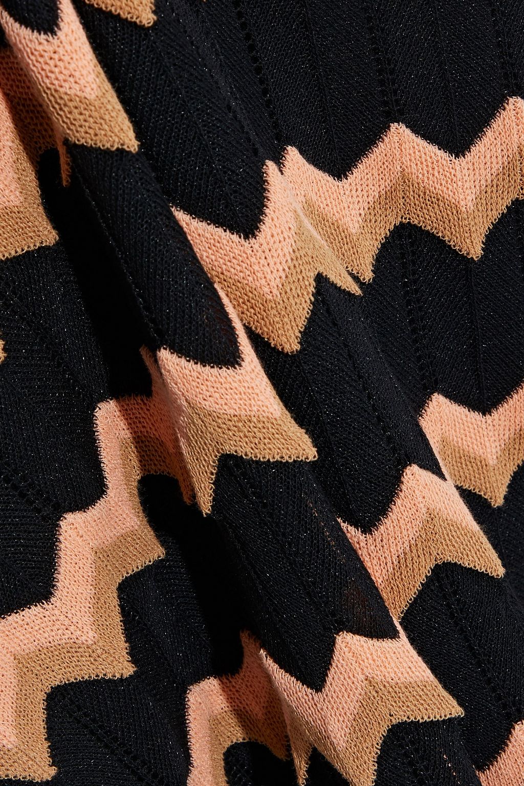 M MISSONI Crochet-knit cotton-blend wide-leg pants