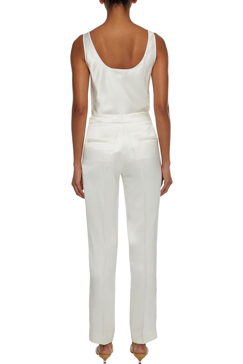 GABRIELA HEARST Francisco silk-satin straight-leg pants