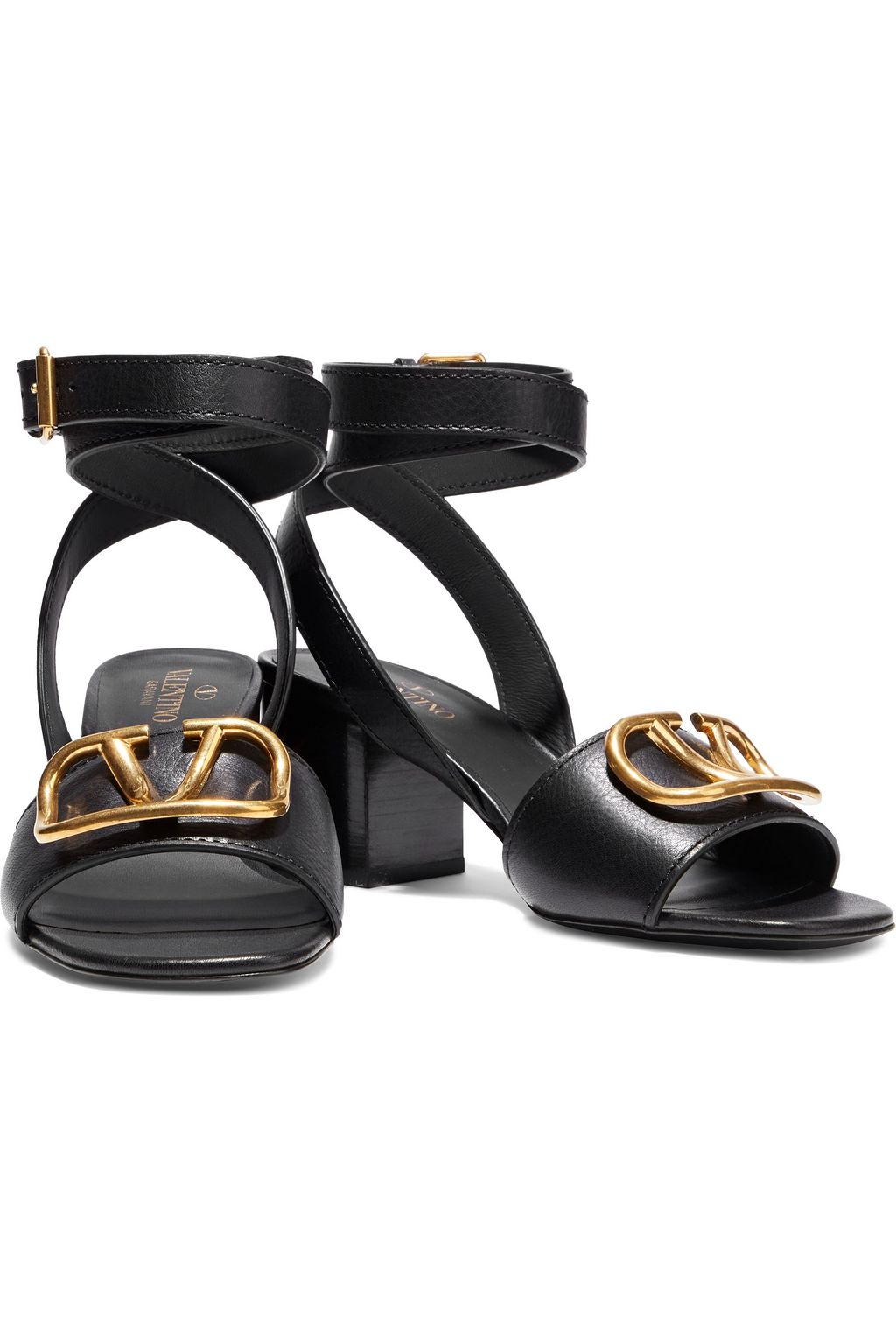 valentino v logo sandals sale