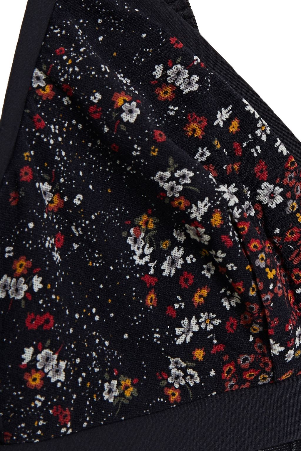 COSABELLA Verona cutout floral-print stretch-mesh soft-cup bra