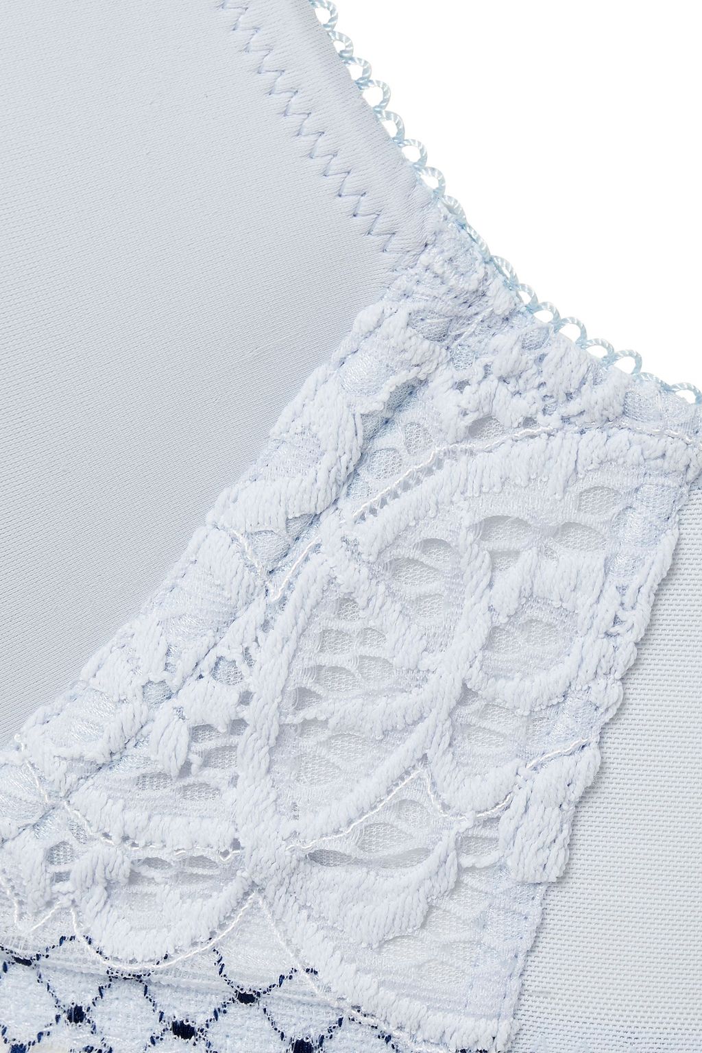 WACOAL Paneled embellished lace, stretch-jersey and mesh underwired contour bra