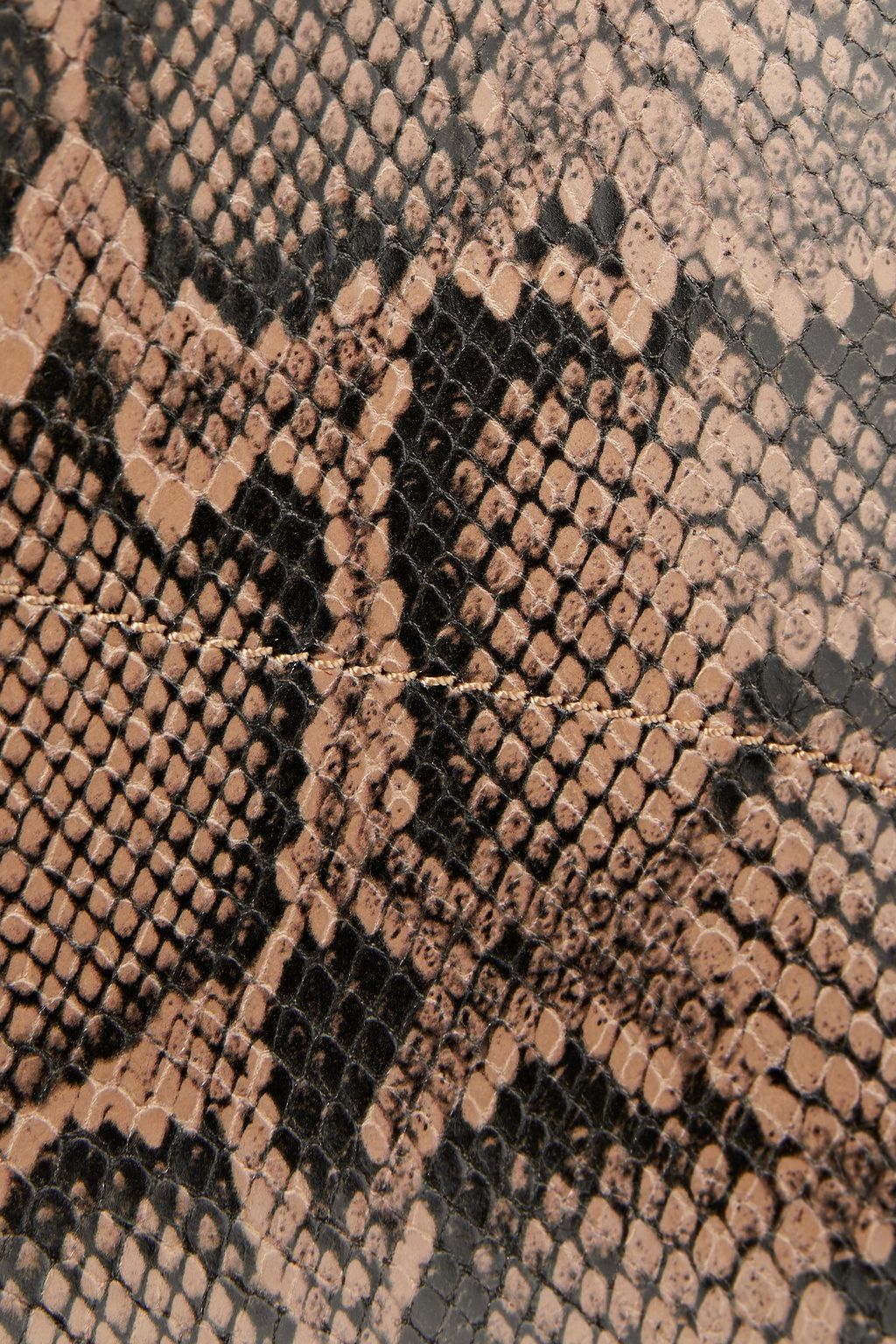 ATP ATELIER Lucca snake-effect leather pouch