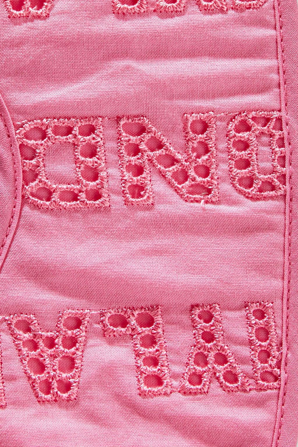 MYLA Brook Street broderie anglaise eye mask