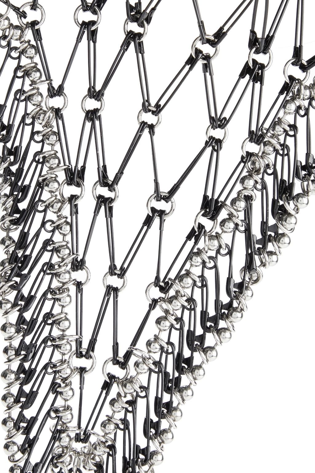 ALEXANDER WANG Embellished leather scarf