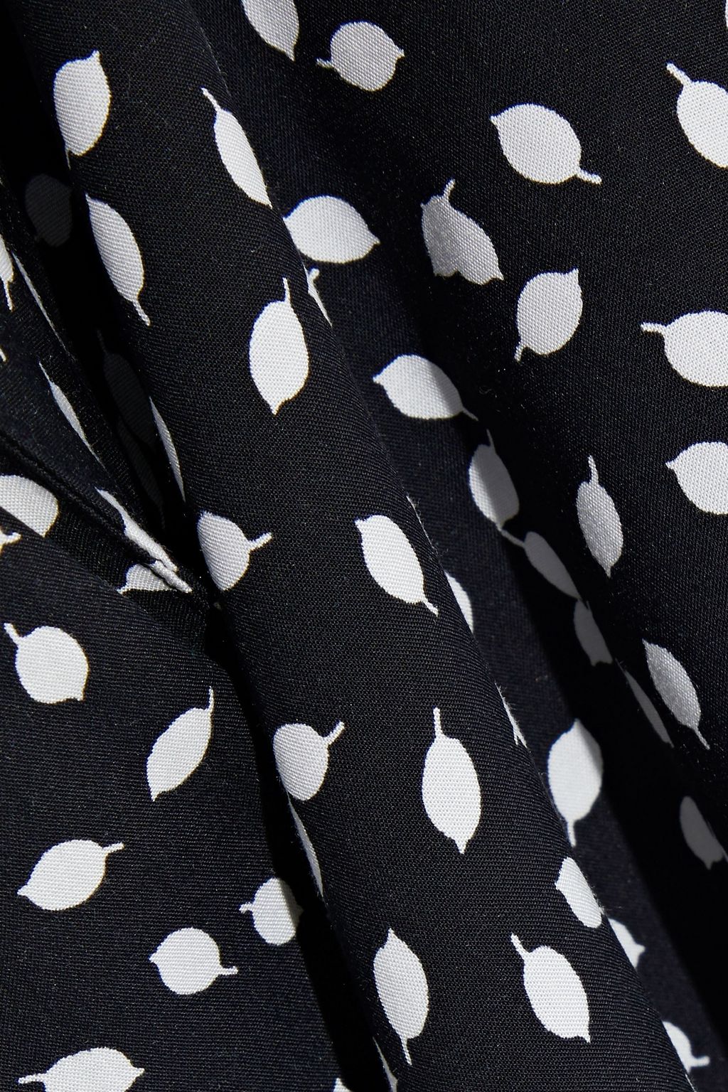 DIANE VON FURSTENBERG Campbell Midikleid aus Webstoff mit Print und Rüschen