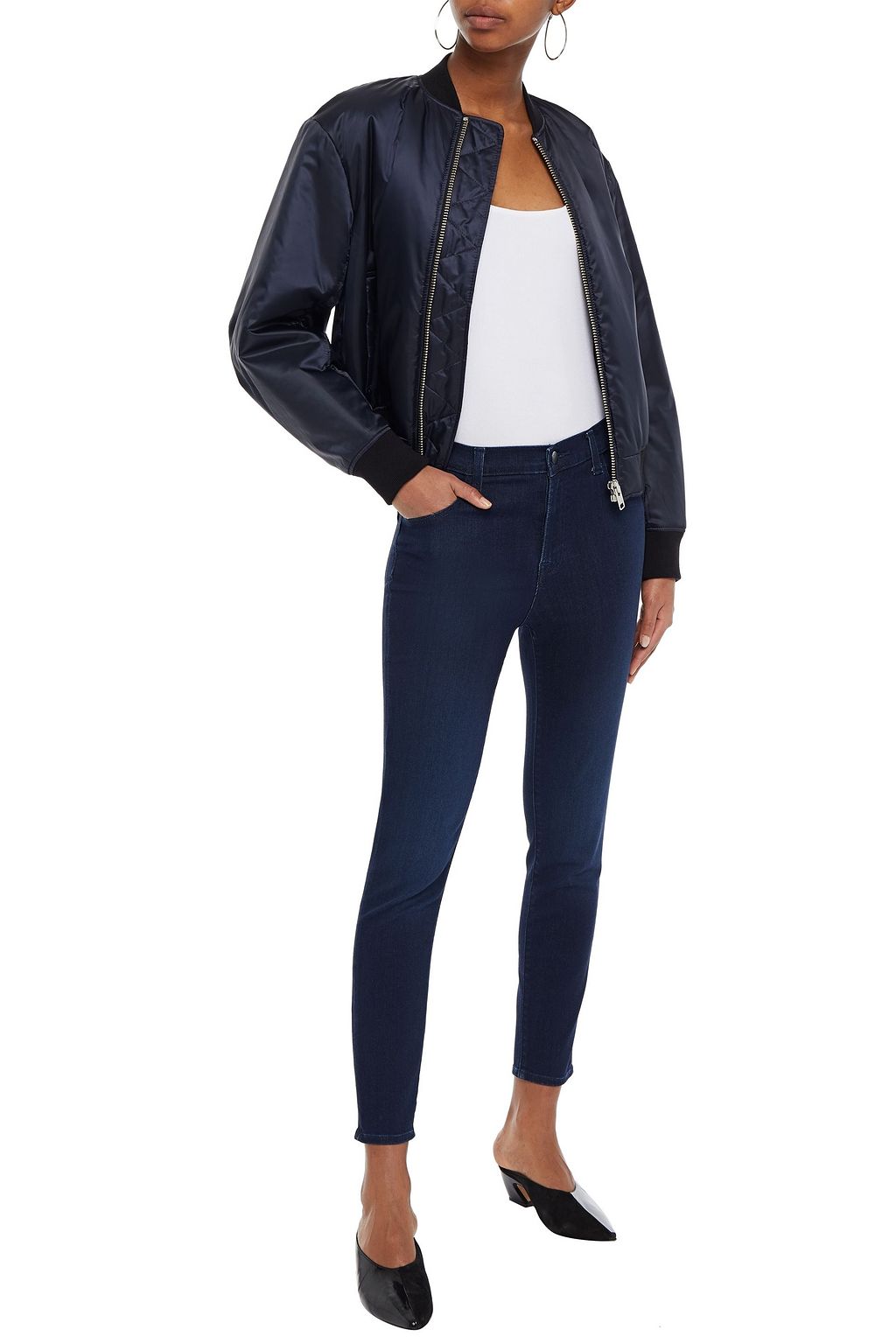 J BRAND High-rise skinny jeans