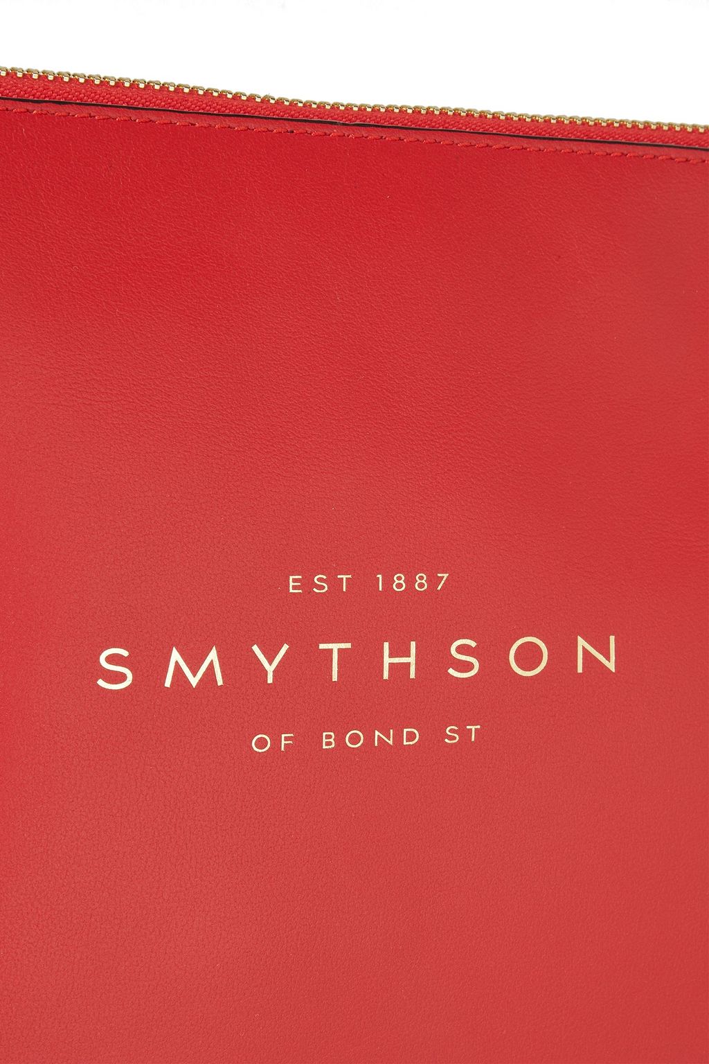 SMYTHSON Pochette aus Leder