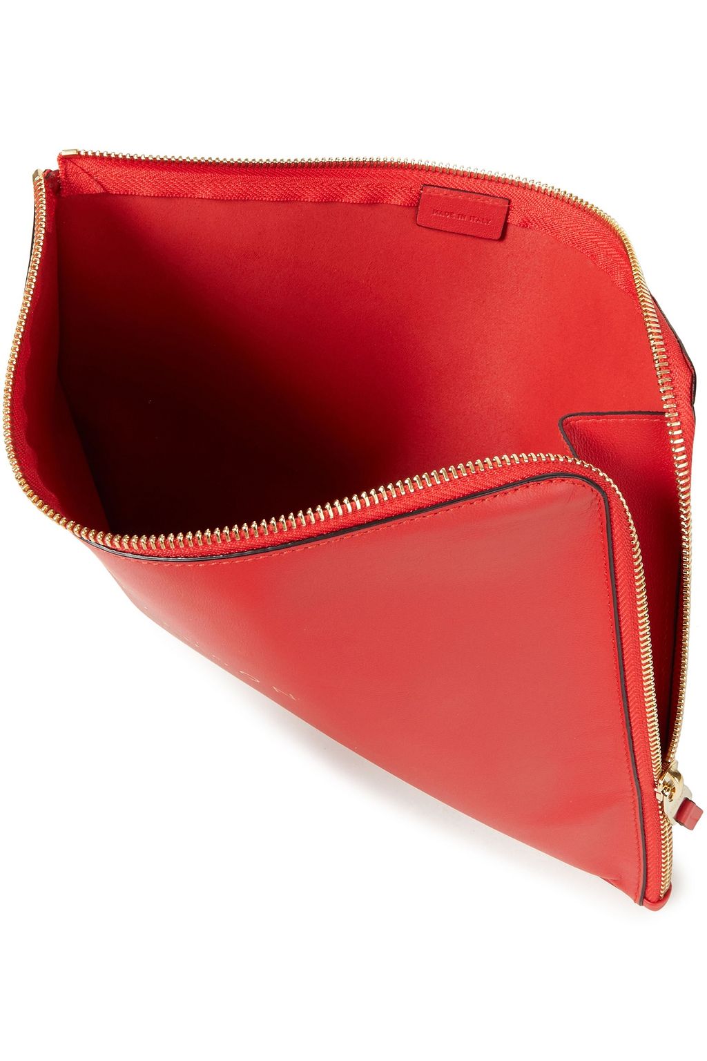 SMYTHSON Pochette aus Leder