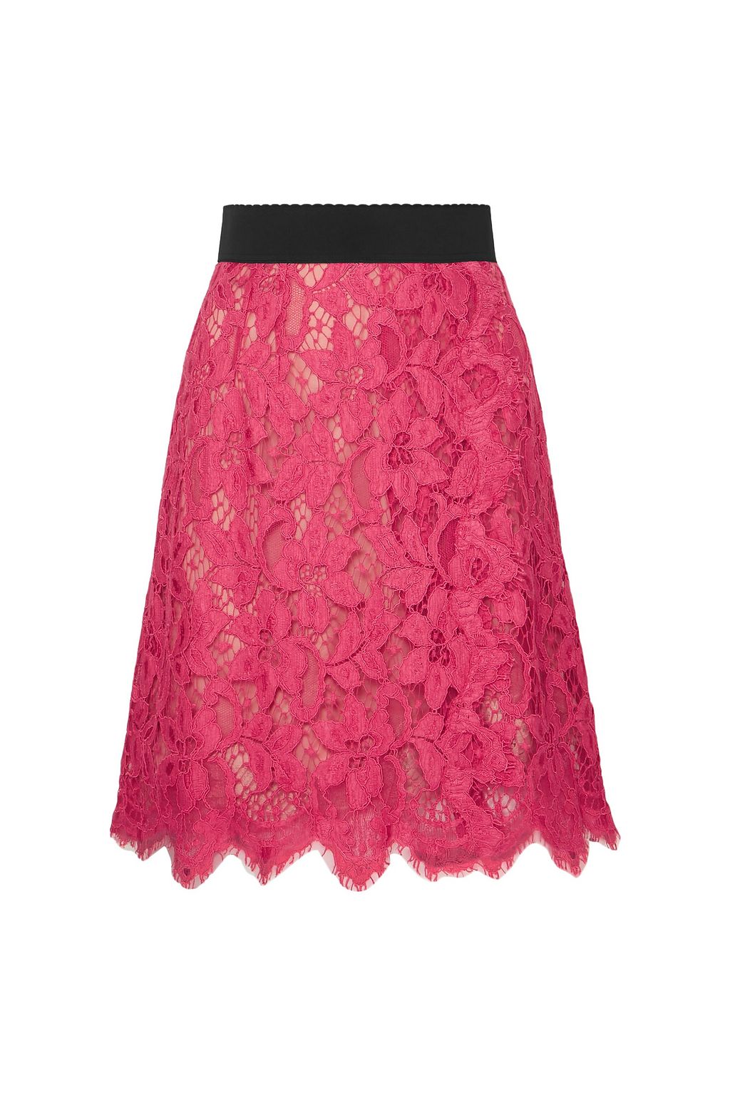 Pink Guipure lace skirt | Sale up to 70 