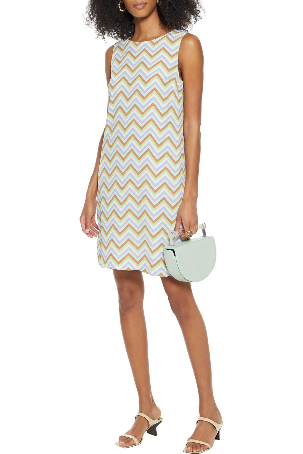 M MISSONI Printed crepe mini dress