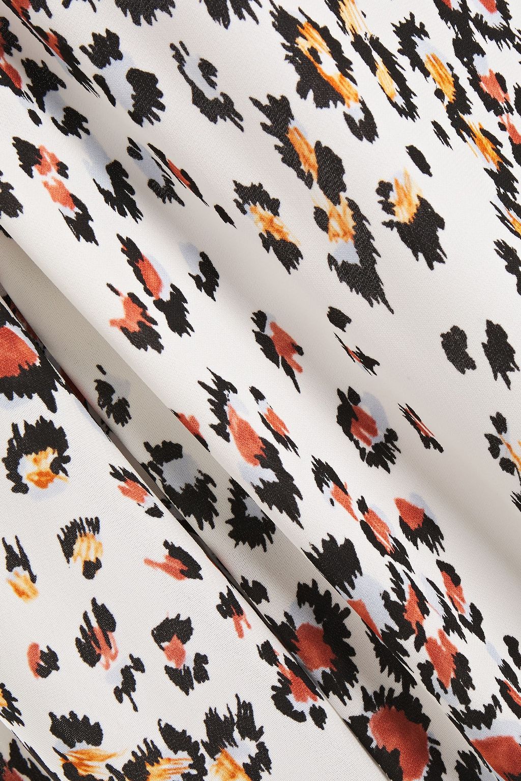 MISSONI Leopard-print crepe kaftan