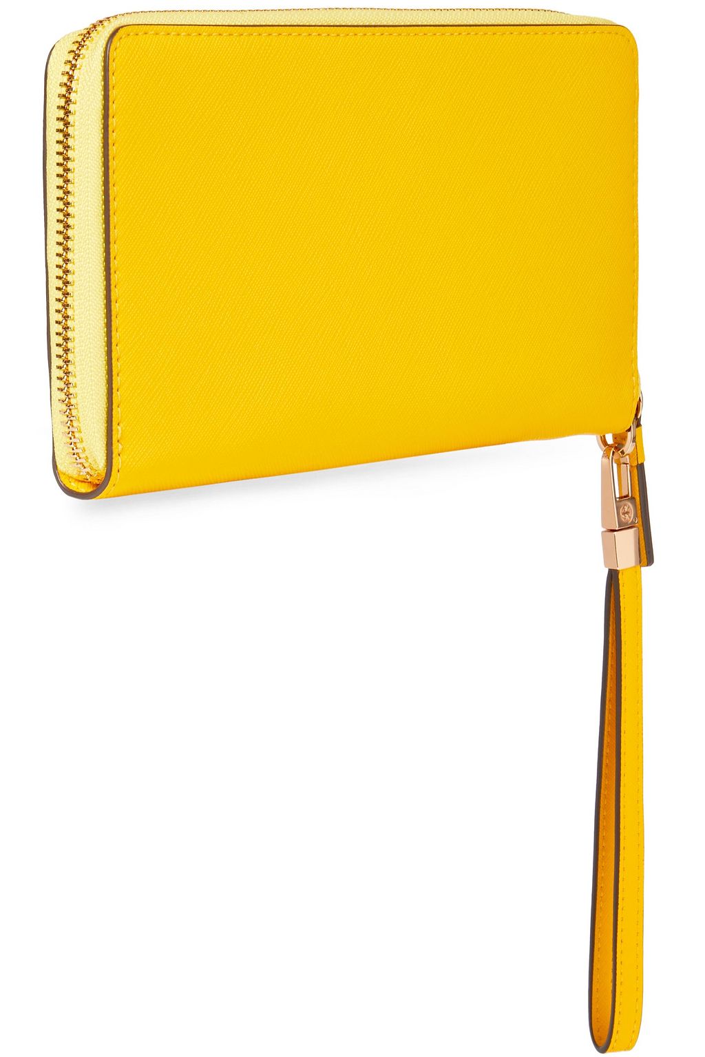 TORY BURCH Textured-leather wallet