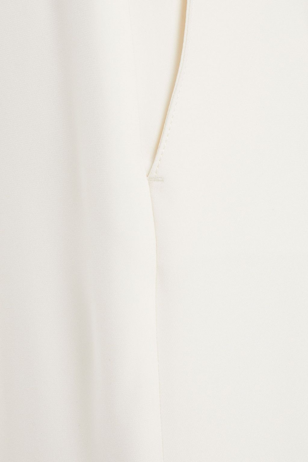 GABRIELA HEARST Leda silk and wool-blend cady flared pants