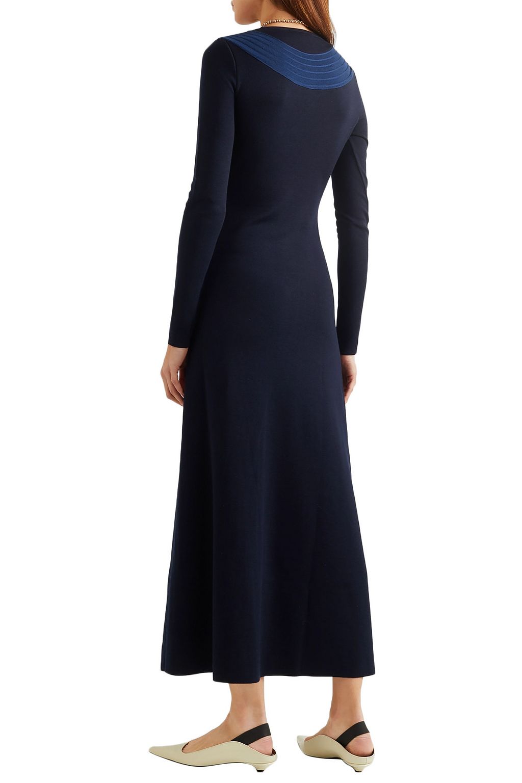 GABRIELA HEARST Boris pleated wool-blend maxi dress