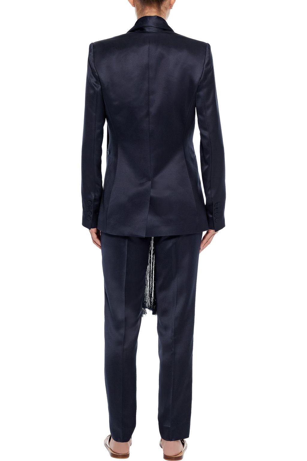 GABRIELA HEARST Francisco silk-satin straight-leg pants