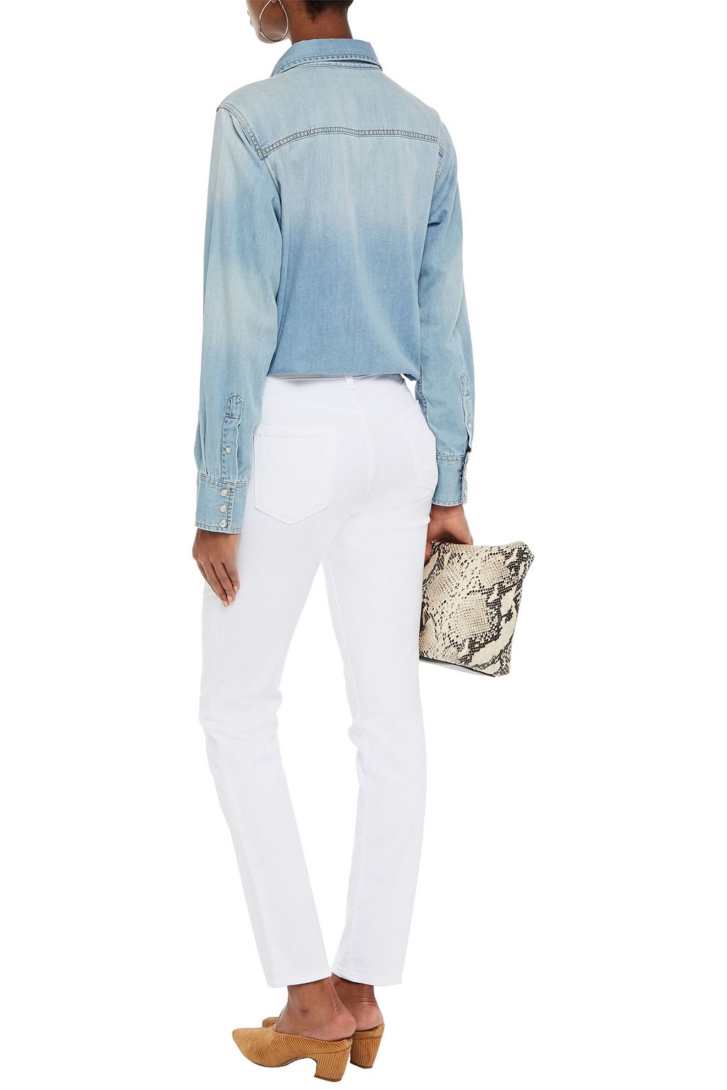 J BRAND High-rise slim-leg jeans