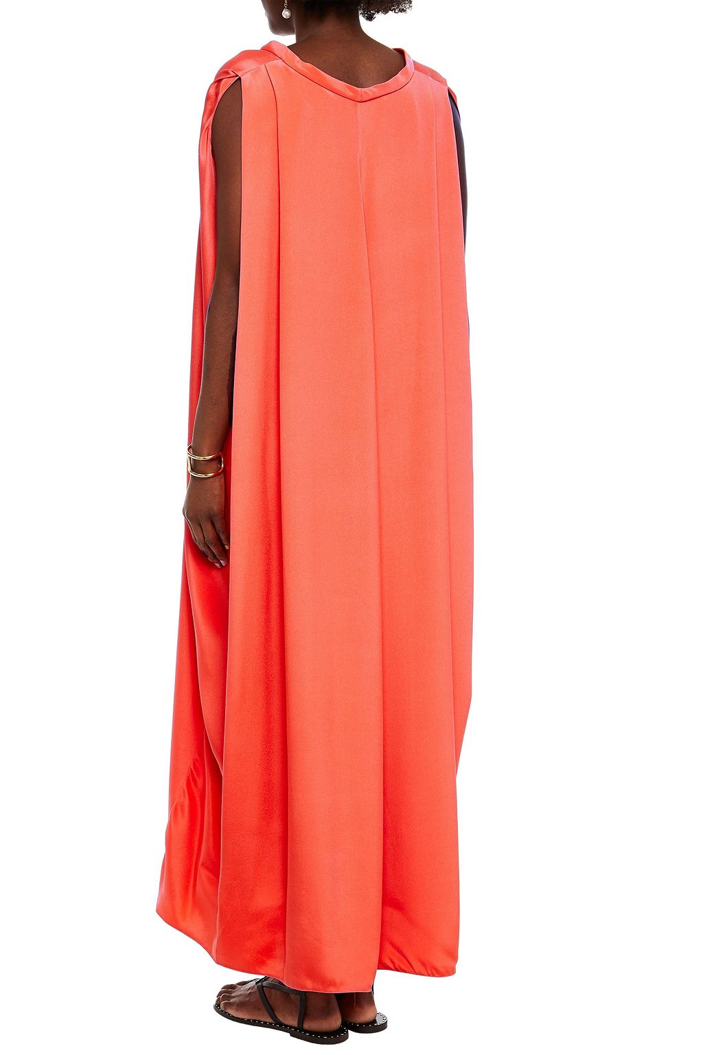 VALENTINO GARAVANI Silk-cady midi dress