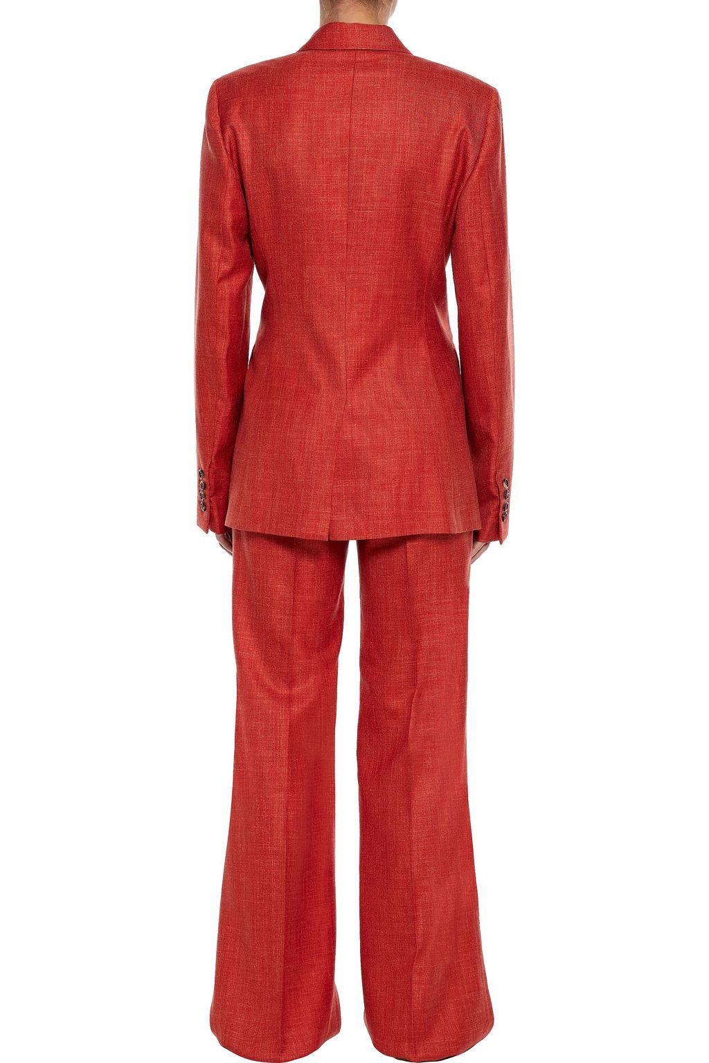 GABRIELA HEARST Vesta wool, silk and linen-blend wide-leg pants