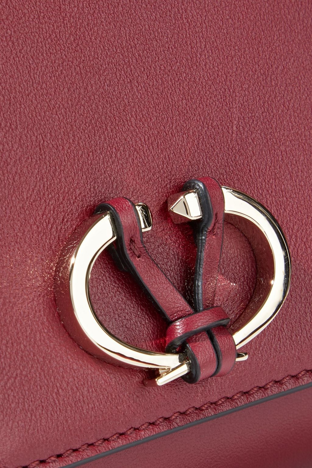 VALENTINO GARAVANI Leather clutch