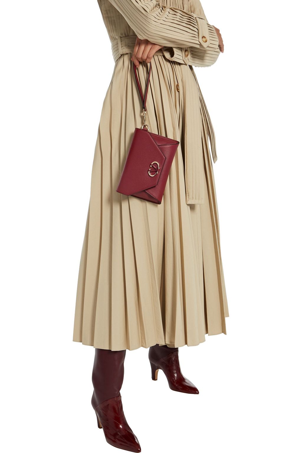VALENTINO GARAVANI Leather clutch