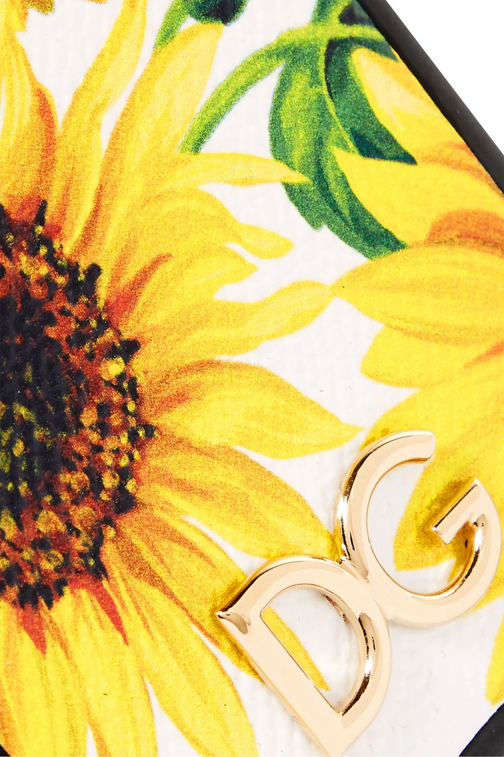 DOLCE&GABBANA Floral-print textured-leather iPhone X and XS case