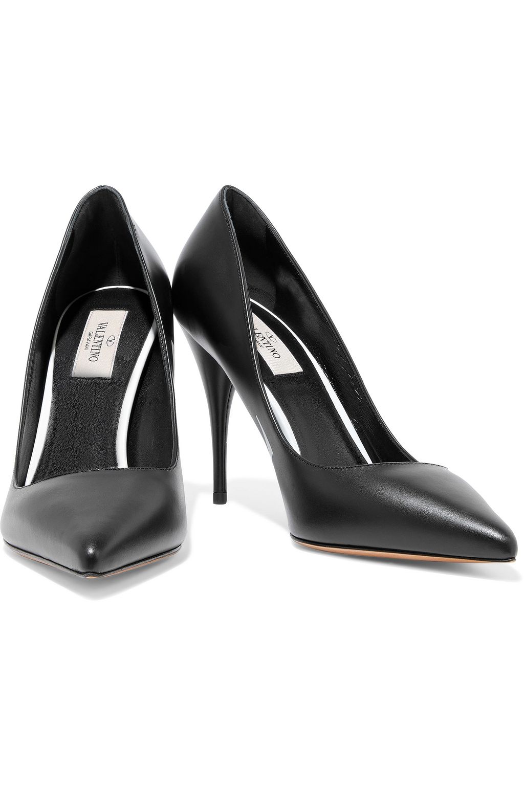 VALENTINO GARAVANI VLTN printed leather pumps