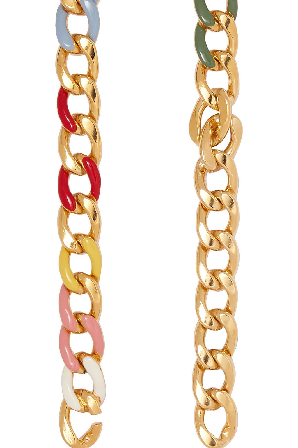 MISSONI Gold-tone and enamel belt