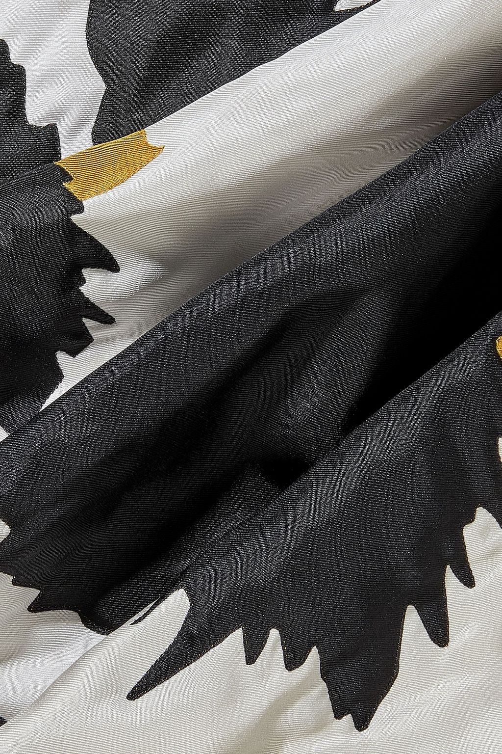 VALENTINO GARAVANI Quilted silk-twill scarf