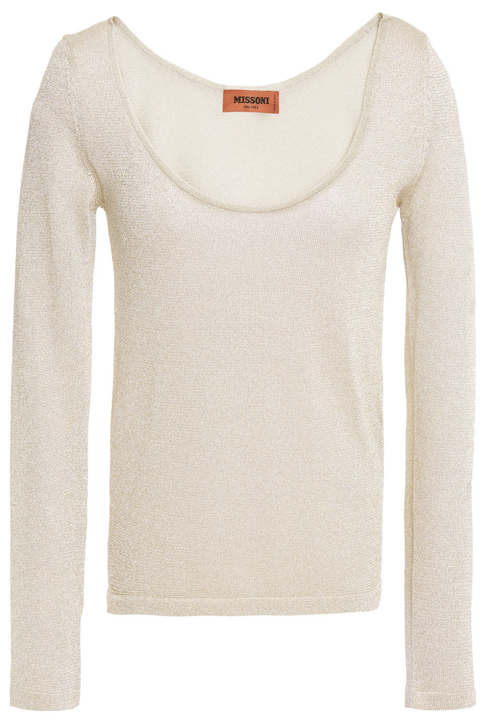 Missoni - Metallic crochet-knit sweater - Metallic