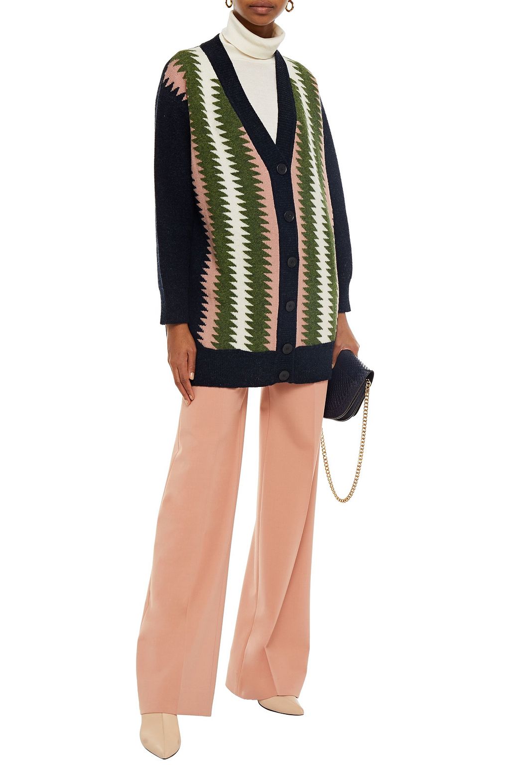 M MISSONI Intarsia wool cardigan