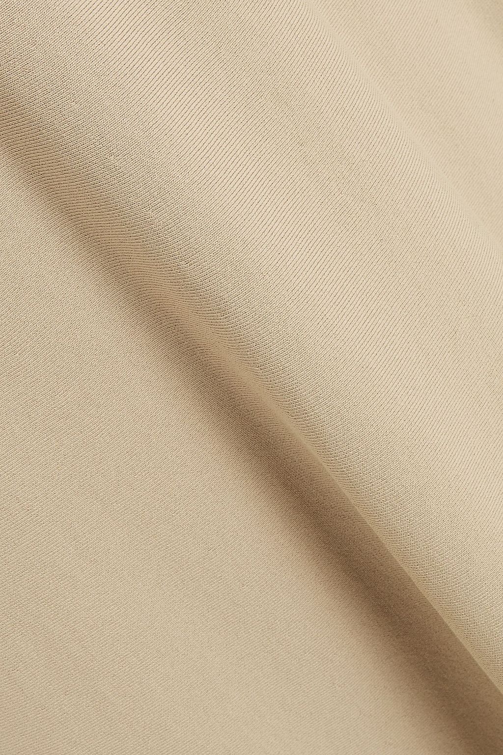 THEORY Paneled ribbed and stretch-knit midi dress