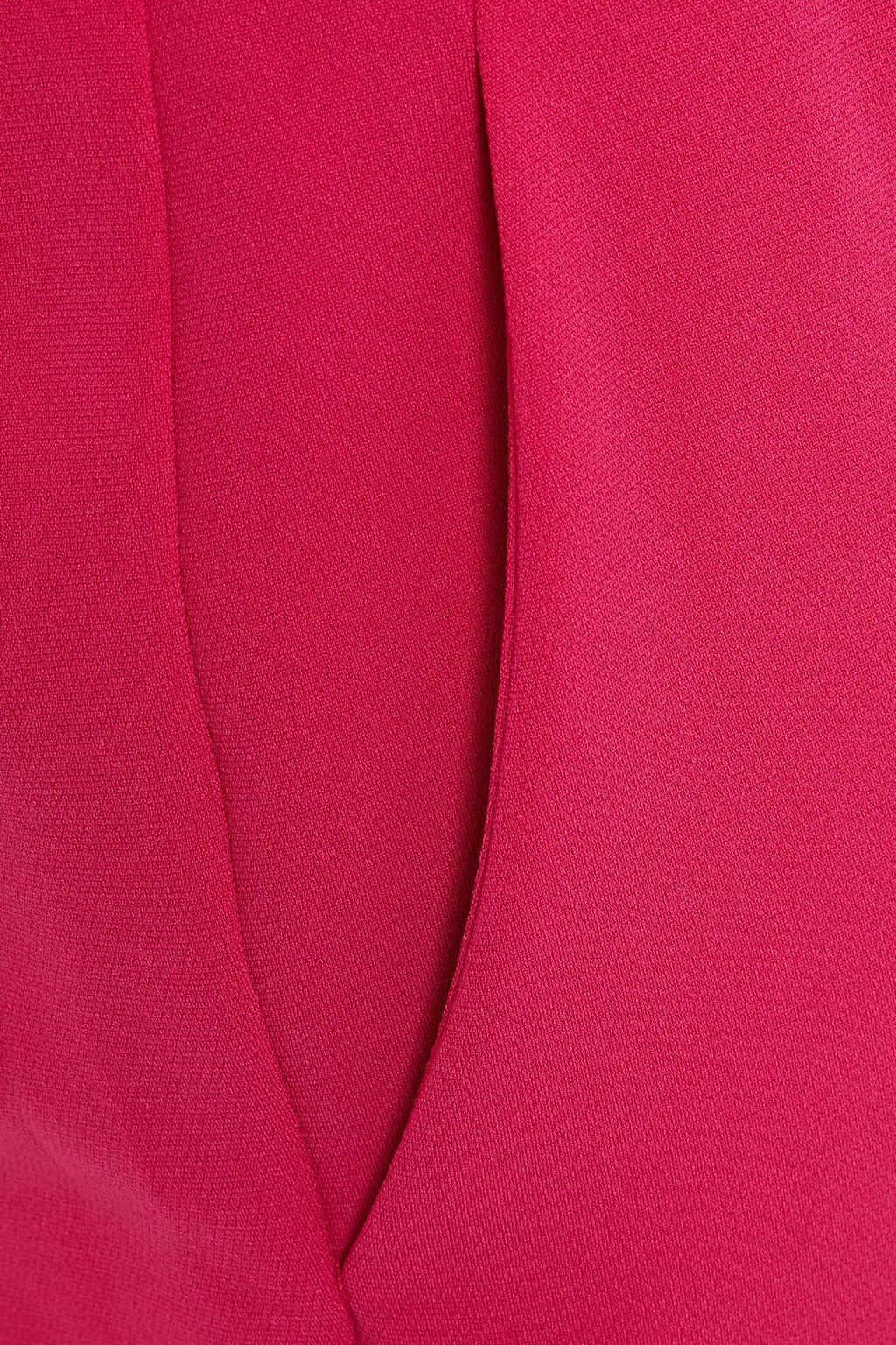 THEORY Cropped stretch-crepe tapered pants