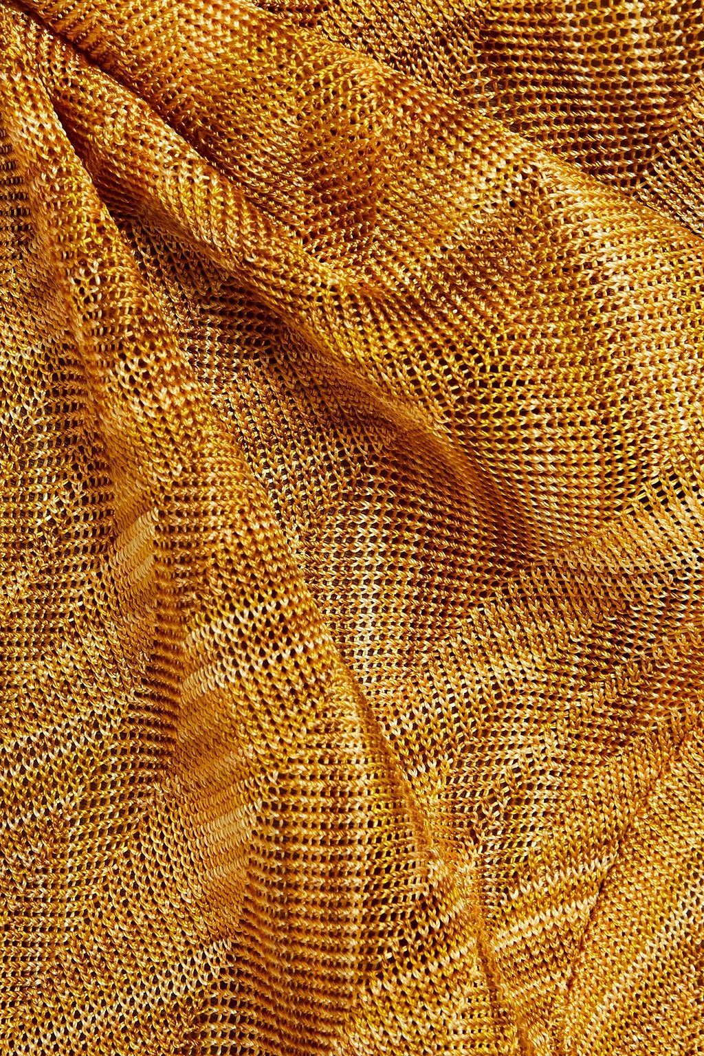 MISSONI Crochet-knit mini dress