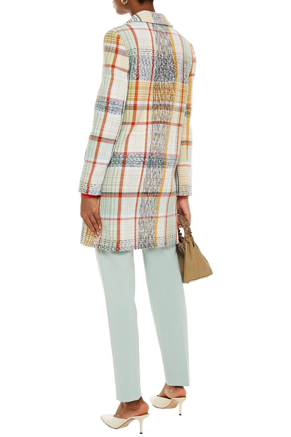 Missoni plaid coat Clearance