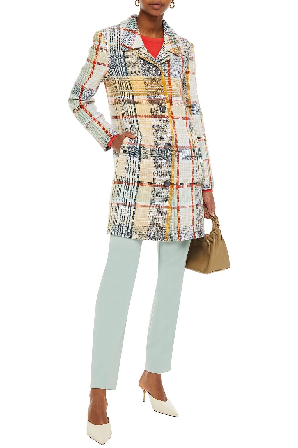 Missoni plaid coat Clearance