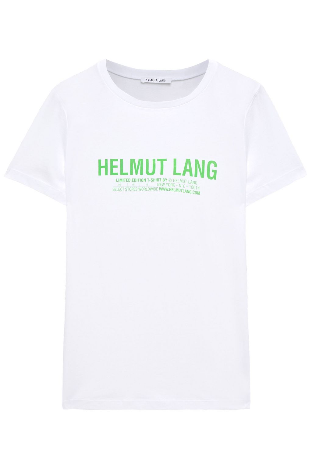 helmut lang green shirt