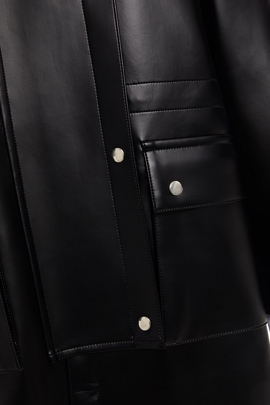 MAISON MARGIELA Oversized faux leather coat