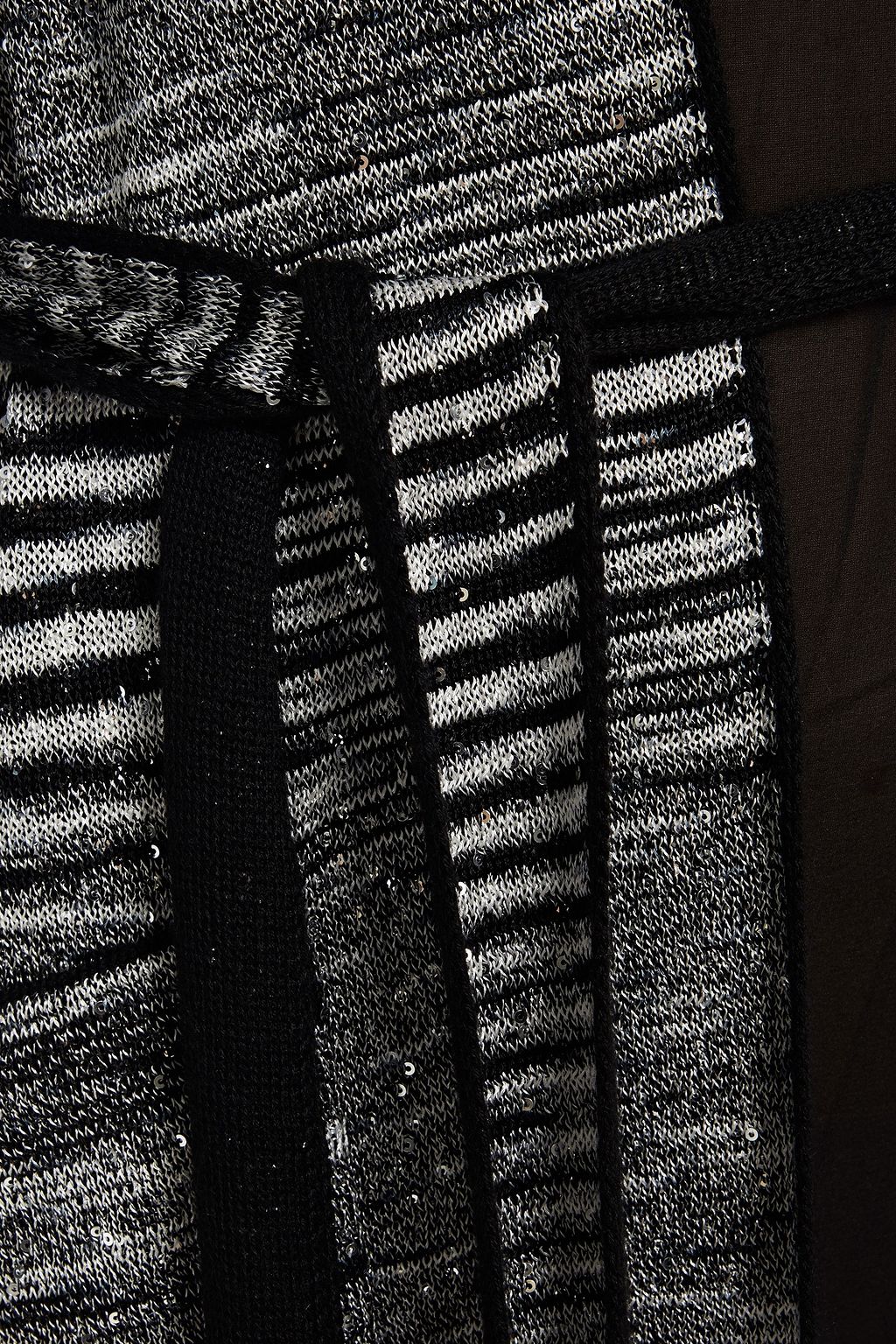 MISSONI Sequin-embellished crochet-knit cardigan