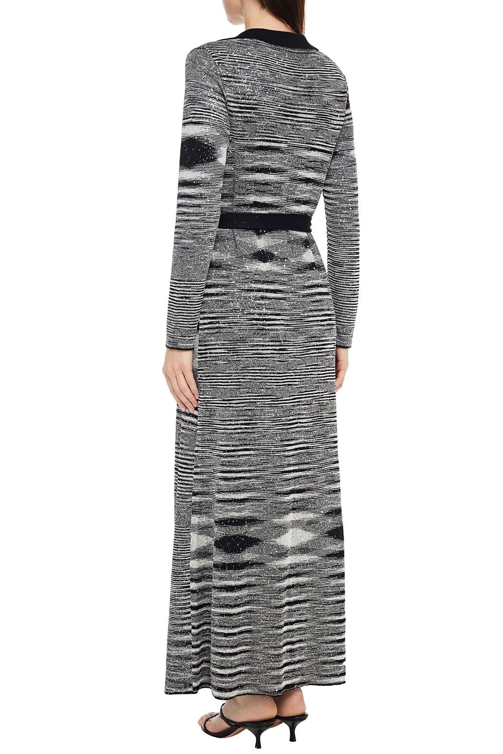 MISSONI Sequin-embellished crochet-knit cardigan