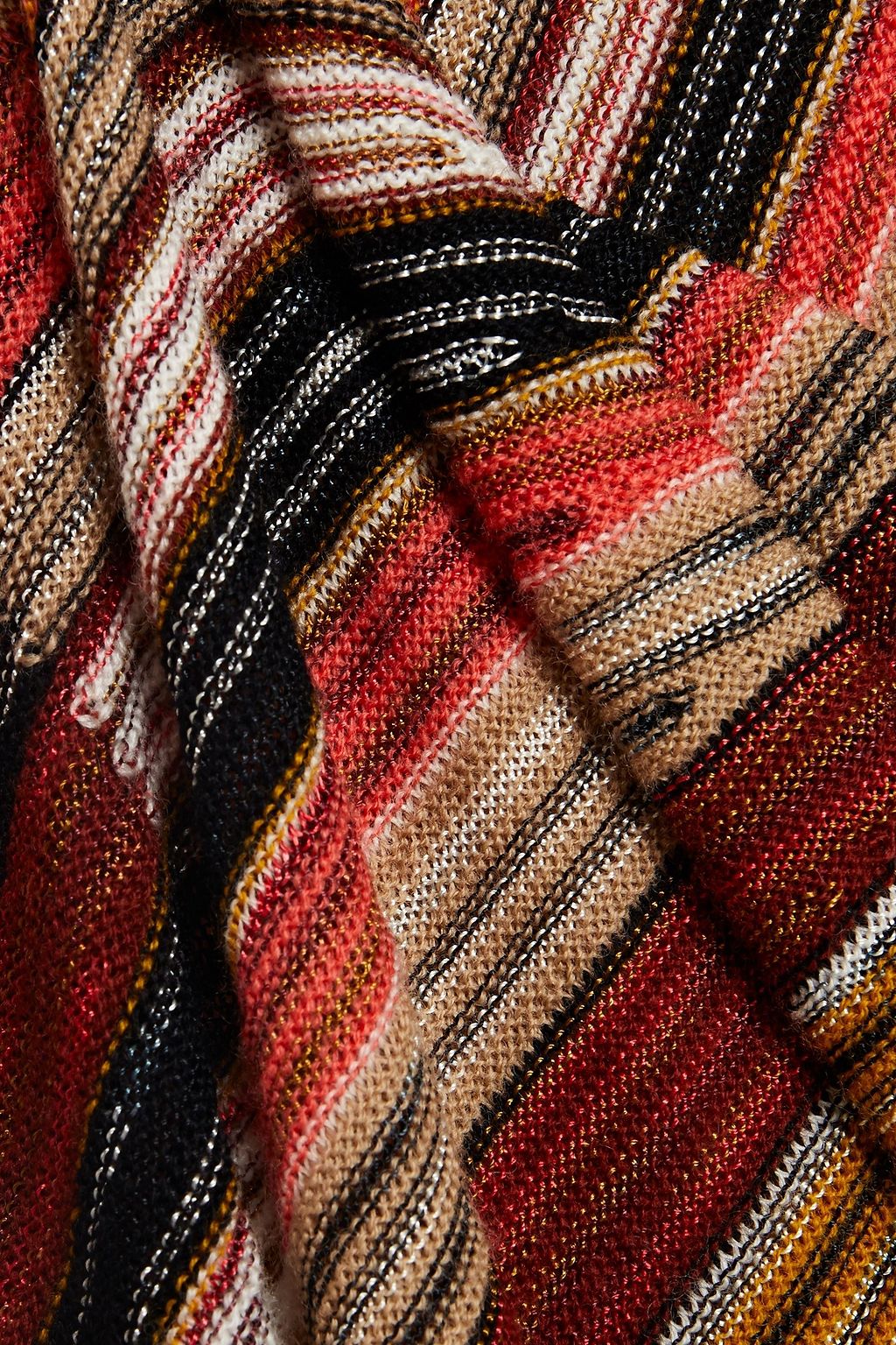 M MISSONI Crochet-knit wool-blend sweater