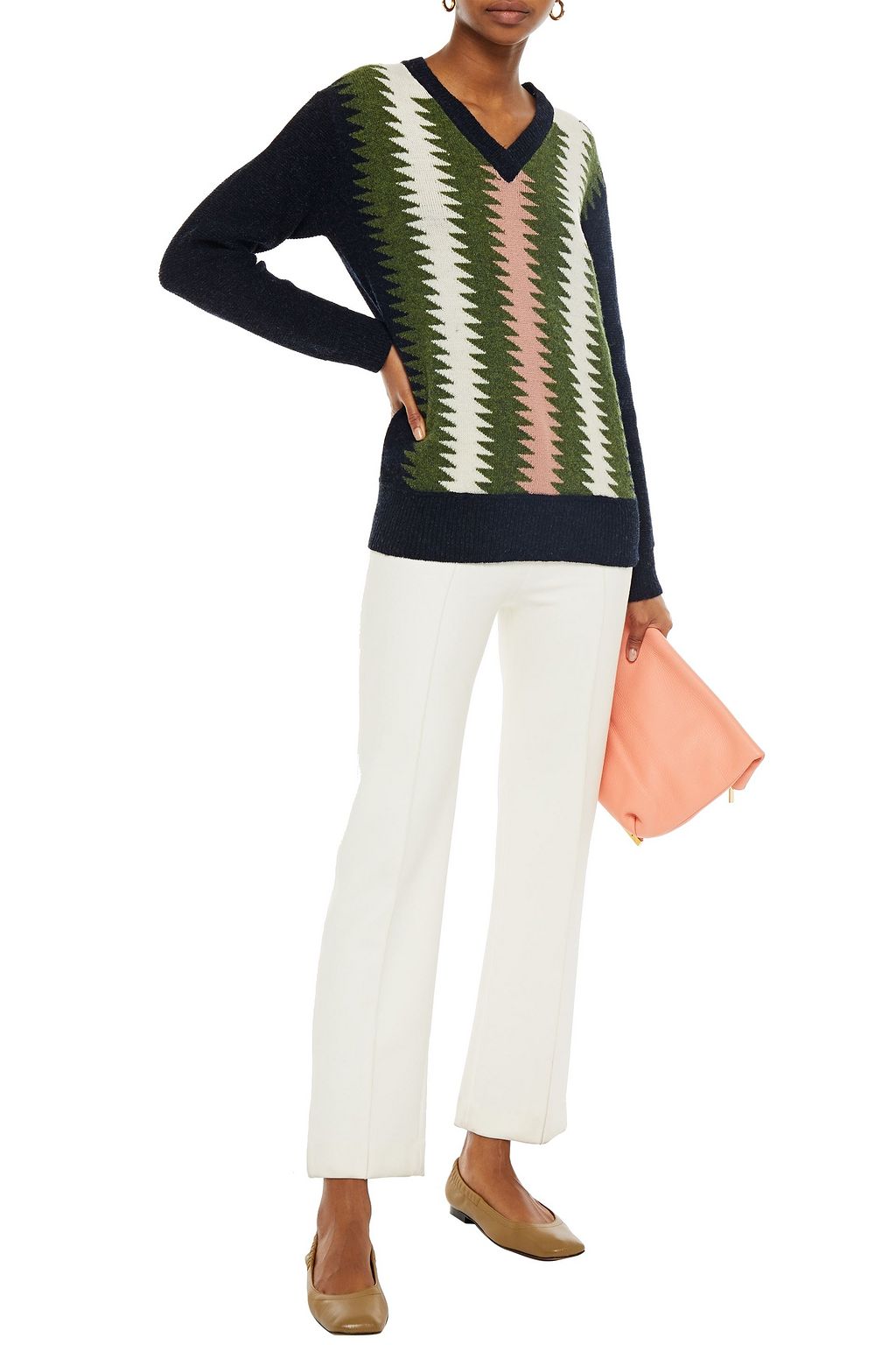 M MISSONI Intarsia wool sweater