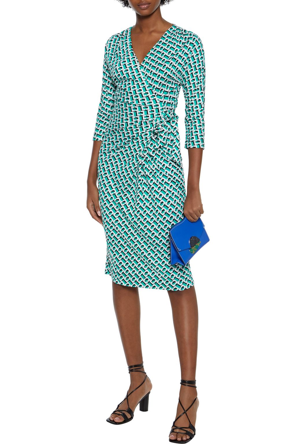 DIANE VON FURSTENBERG Isadora wrap-effect printed silk-jersey dress