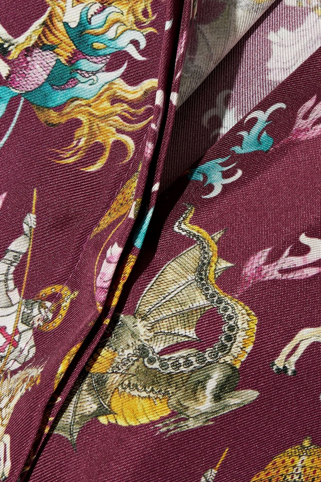 GABRIELA HEARST Henri printed silk-twill shirt
